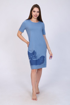 Платье женское FS 41548 голубой