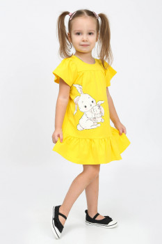 Платье для девочки Солнышко желтый