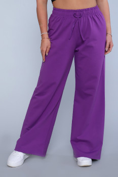 Женские брюки 61069  фиолетовый