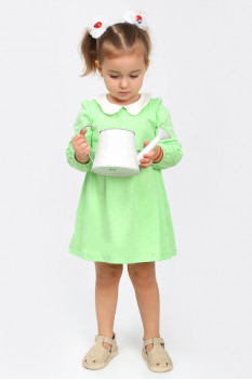 Платье для девочки Малышка светло-зеленый