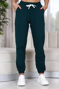 Женские брюки 24740 зеленый