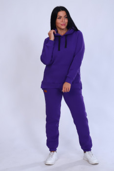 Женский костюм с брюками 61033 фиолетовый