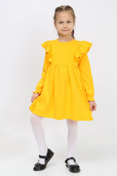 Платье для девочки Облачко желтый