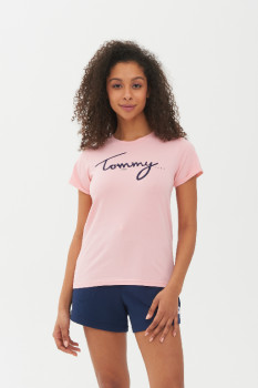 Женская футболка 63101 розовый